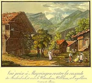 Bild des Verkufers fr Valle de la Muotta (Canton de Schwyz). zum Verkauf von Harteveld Rare Books Ltd.