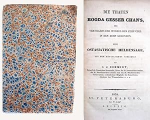 Seller image for Die Thaten Bogda Gesser Chan's for sale by Antiquariat H. Carlsen