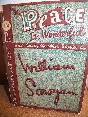 Seller image for PEACE IT'S WONDERFUL and Twenty-Six Other Stories for sale by The Yard Sale Store