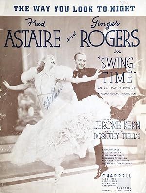 Seller image for The Way You Look Tonight (Fred Astaire and Ginger Rogers in 'Swing Time') for sale by Randall's Books