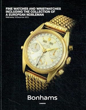 Bonhams December 2015 Fine Watches & Wristwatches inc. European Nobleman