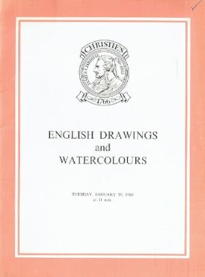 Christies January 1980 English Drawings & Watercolours