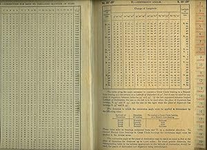 Bild des Verkufers fr Astronomical Navigation Tables Volume M. Latitudes 55-59 North & South (Air Publication 1618) zum Verkauf von Little Stour Books PBFA Member