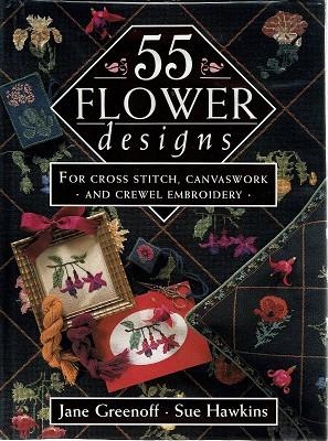 Seller image for 55 Flower Designs for sale by Marlowes Books and Music