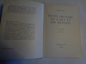 Petite Histoire De L'art et Des artistes. Le Cinéma et Les Cineastes