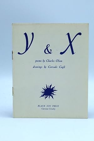 Seller image for y & x. for sale by Riverrun Books & Manuscripts, ABAA