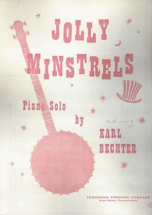 Seller image for Jolly Minstrels - Piano Solo for sale by Vada's Book Store