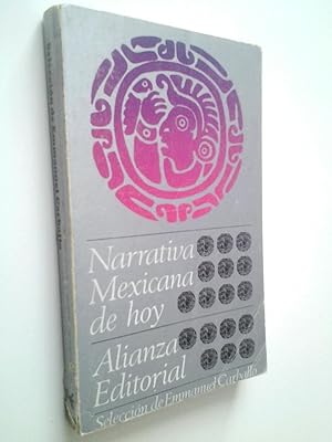 Imagen del vendedor de Narrativa Mexicana de hoy a la venta por MAUTALOS LIBRERA