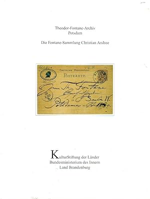 Bild des Verkufers fr Die Fontane-Sammlung Christian Andree Patrimonia. - [Wechselnde Verlagsorte und Verleger], 1988- ; 142 zum Verkauf von Licus Media