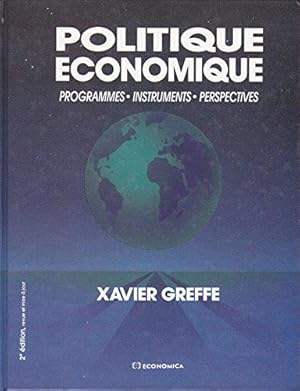 Image du vendeur pour Politique conomique mis en vente par JLG_livres anciens et modernes