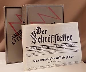 Arbeiterliteratur. 1924. Nr. 1 - 12 und Sonderheft. Vollständiger Nachdruck in zwei Bänden. 2 Bände.