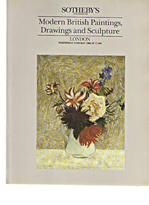 Seller image for Sothebys 1988 Modern British paintings, Drawings & Sculpture for sale by thecatalogstarcom Ltd