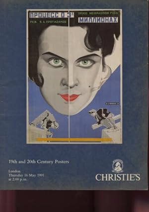 Christies 1991 19th & 20th Century Posters