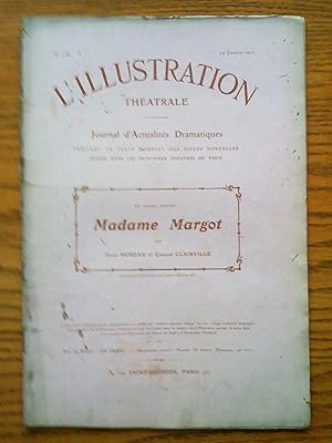 Seller image for Madame Margot: L'Illustration thtrale, journal d'actualits dramatiques, no 138, 29 janvier 1910 for sale by Livresse