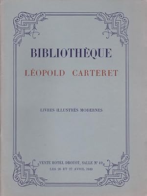 Bibliothèque Léopold Carteret. Editeur d'Art. Livres illustrés modernes. La Pluspart dans de rich...