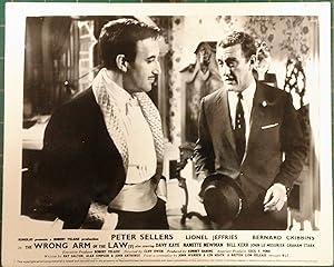 Seller image for The Wrong Arm of the Law' Original Lobby Card; Peter Sellers & Bernard Cribbins for sale by Rattlesnake Books