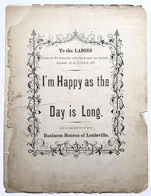 Immagine del venditore per I'm Happy As The Day is Long venduto da Randall's Books