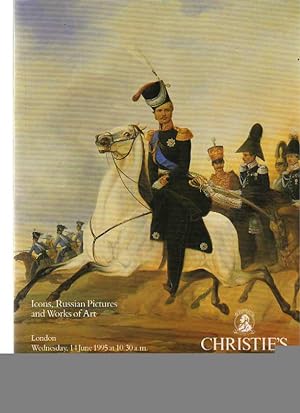 Christies June 1995 Icons, Russian Art & Works of Art