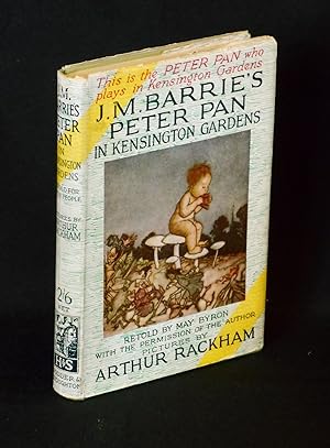 Imagen del vendedor de J.M. Barrie's Peter Pan in Kensington Gardens; Retold by May Bryon for Little People with the Permission of the Author a la venta por Swan's Fine Books, ABAA, ILAB, IOBA