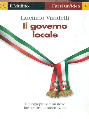 Seller image for Il governo locale for sale by Librodifaccia