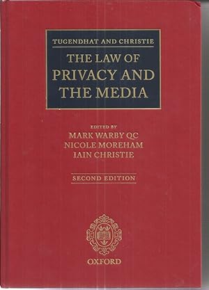 Immagine del venditore per Tugendhat and Christie: The Law of Privacy and the Media venduto da Bluesparrowhawk Books