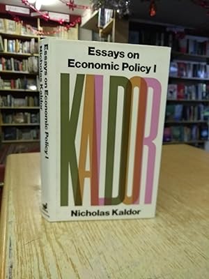 Essays on Economic Policy I