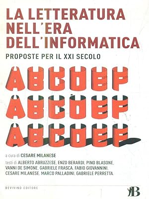 Bild des Verkufers fr La letteratura nell'era informatica zum Verkauf von Librodifaccia