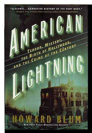 Seller image for AMERICAN LIGHTNING: Terror, Mystery, Movie-Making, and the Crime of the Century for sale by Bookfever, IOBA  (Volk & Iiams)
