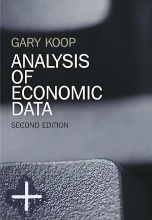 Image du vendeur pour Analysis of Economic Data mis en vente par Libro Co. Italia Srl