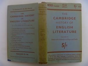 Imagen del vendedor de Cambridge History of English Literature: Volume IX: Steele and Addison to Pope and Swift a la venta por Goldstone Rare Books