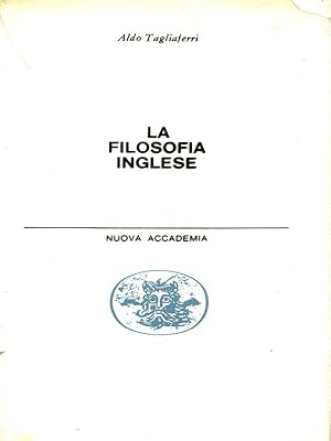 Image du vendeur pour La filosofia inglese mis en vente par Librodifaccia