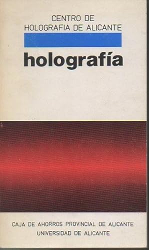 Seller image for HOLOGRAFIA. for sale by Librera Javier Fernndez