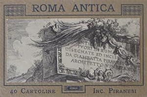 Image du vendeur pour Roma antica: 40 cartoline: Inc. Piranesi. mis en vente par Studio Bibliografico Adige