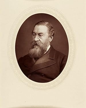 Image du vendeur pour 'Sir Samuel Baker', mounted woodburytype photographic portrait. mis en vente par Henry Sotheran Ltd