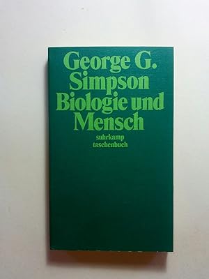 Seller image for Biologie und Mensch for sale by ANTIQUARIAT Franke BRUDDENBOOKS