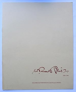 Image du vendeur pour W. Russell Flint 1880-1969. Solomon and Whitehead (Guild Prints) ltd. mis en vente par Roe and Moore