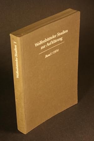 Bild des Verkufers fr Wolfenbtteler Studien zur Aufklrung, Band I, 1974. zum Verkauf von Steven Wolfe Books