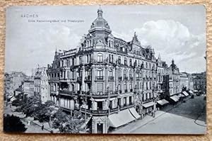 Ansichtskarte AK Aachen. Ecke Kapuzinergraben und Theaterplatz