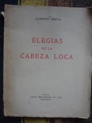 Seller image for Elegas de la Cabeza loca for sale by Libros del cuervo