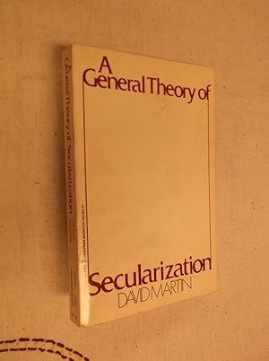 Immagine del venditore per A General Theory of Secularization venduto da Barker Books & Vintage