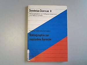 Imagen del vendedor de Bibliographie zur russischen Sprache. Symbolae Slavicae, 8. a la venta por Antiquariat Bookfarm