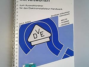 Immagine del venditore per Prfungsfragen mit Antworten zum Auswahlordner fr das Elektroinstallateur- Handwerk. venduto da Antiquariat Bookfarm