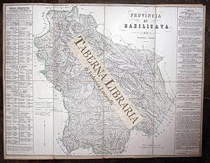 Immagine del venditore per Provincia di Basilicata venduto da TABERNA LIBRARIA  - ALAI - ILAB