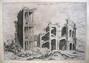 Sin título. Vista de ruinas romanas