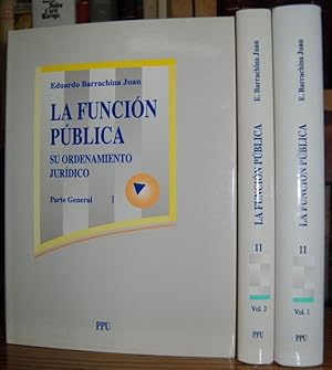 Image du vendeur pour LA FUNCION PUBLICA. SU ORDENAMIENTO JURIDICO mis en vente par Fbula Libros (Librera Jimnez-Bravo)