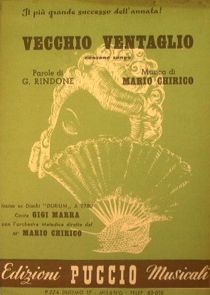 Vecchio ventaglio ( canzone tango )