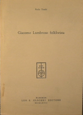 Giacomo Lumbroso folklorista