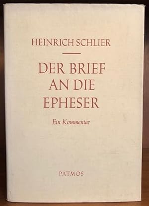 Seller image for Der Brief an die Epheser. Ein Kommentar. for sale by Antiquariat Lohmann