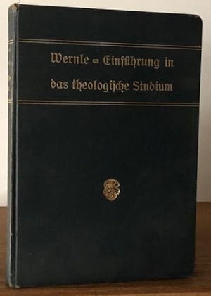 Bild des Verkufers fr Einfhrung in das theologische Studium. zum Verkauf von Antiquariat Lohmann