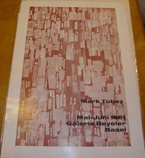 Mark Tobey. Exhibition poster. Basel.